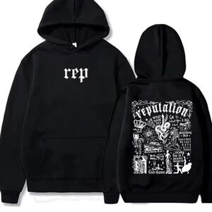 TAYLOR SWIFT THE ERAS TOUR HOODIE reputation sweatshirt new